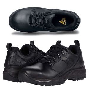 NWB ACE Work Boots Imperial Aluminum Toe Black Low Cut - Size: 10.5